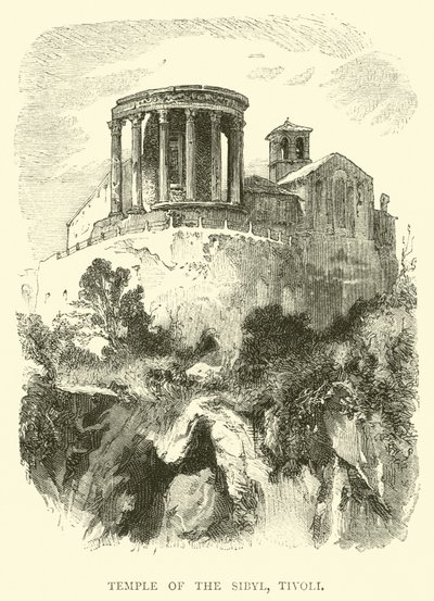 Tempio della Sibilla, Tivoli da English School