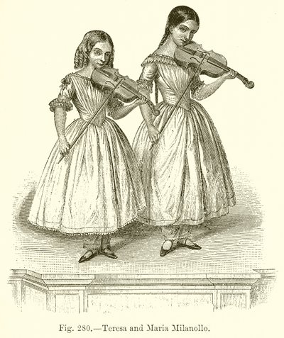 Teresa e Maria Milanollo da English School