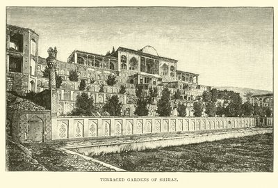 Giardini terrazzati di Shiraz da English School