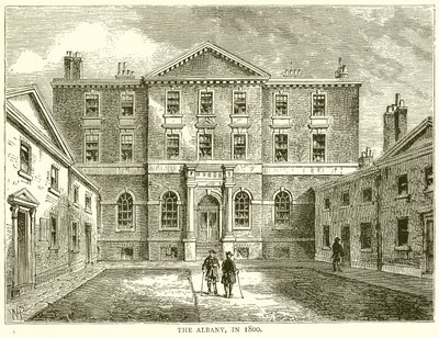 The Albany, nel 1800 da English School