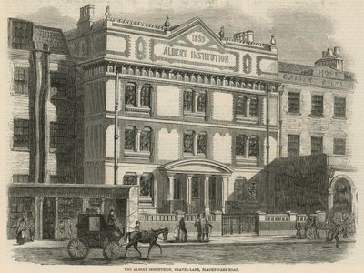 Istituto Albert, Gravel Lane, Blackfriars Road, Londra da English School