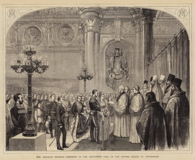 La Cerimonia di Matrimonio Anglicana nella Sala Alessandro del Palazzo d