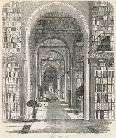 La stanza ad arco al British Museum da English School