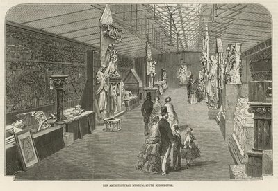 Museo di Architettura, South Kensington, Londra da English School
