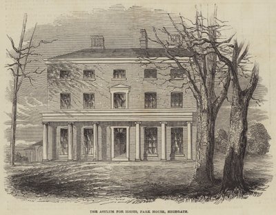 Il manicomio per idioti, Park House, Highgate da English School