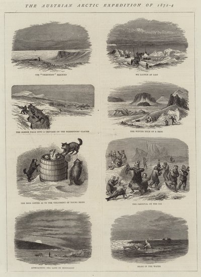 La spedizione artica austriaca del 1872-4 da English School
