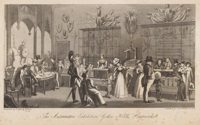 La Mostra degli Automati, Gothic Hall, Haymarket da English School