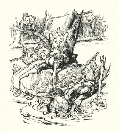Le rive del fiume Treacle da English School