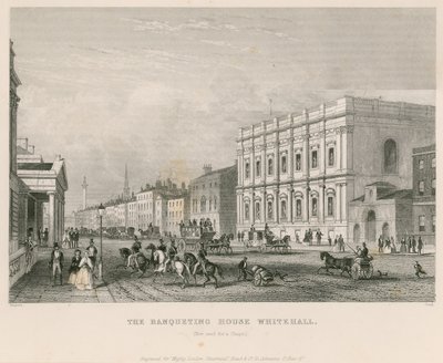 La Sala dei Banchetti, Whitehall da English School