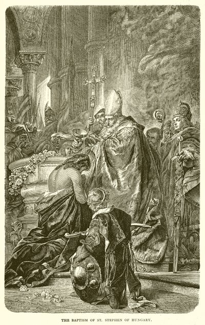 Il battesimo di Santo Stefano d