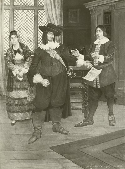 Il barbiere di Siviglia, Atto I scena xi (incisione) da English School