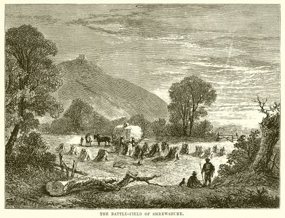 Il Campo di Battaglia di Shrewsbury da English School