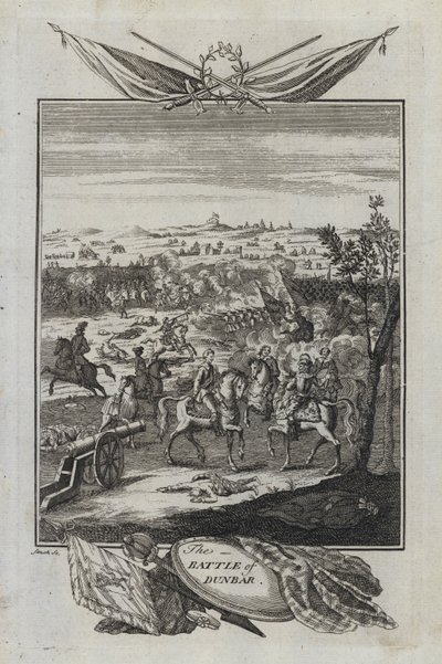 La Battaglia di Dunbar da English School