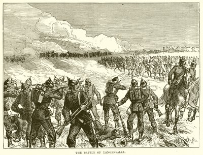 La battaglia di Langensalza da English School