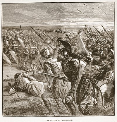 La battaglia di Maratona da English School