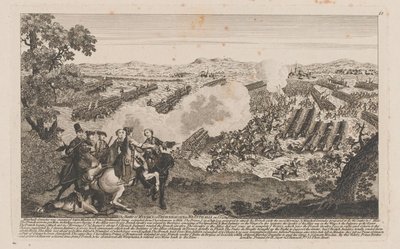 La battaglia di Minden o Thornhausen in Vestfalia il 1° agosto 1759 da English School