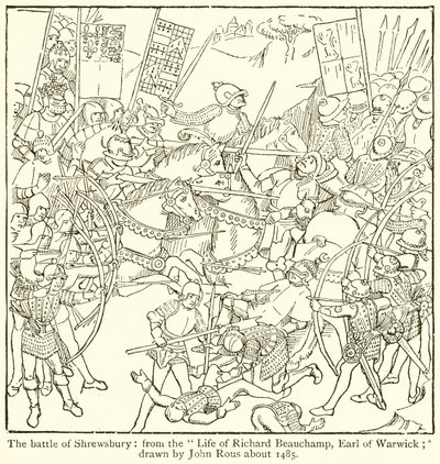 La Battaglia di Shrewsbury da English School