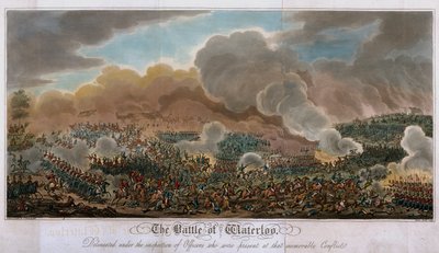 La Battaglia di Waterloo, 1815, 1817 da English School