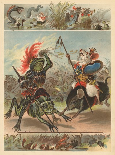 La battaglia delle rane e dei topi da English School