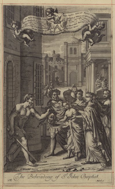 La decapitazione di San Giovanni Battista da English School
