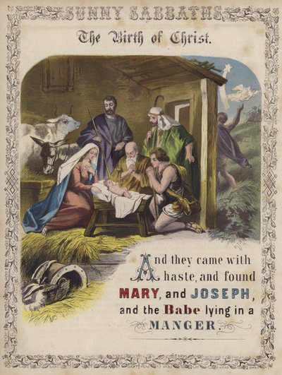 La nascita di Cristo da English School