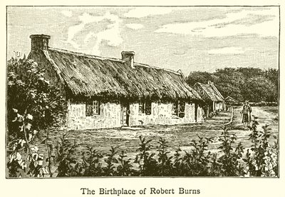 Il luogo di nascita di Robert Burns da English School