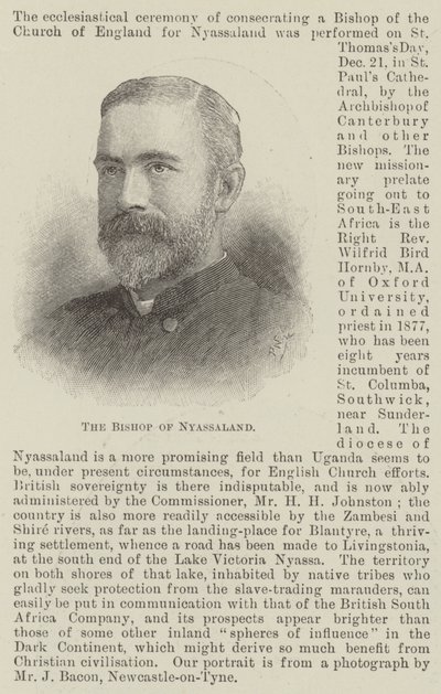 Il vescovo di Nyassaland da English School