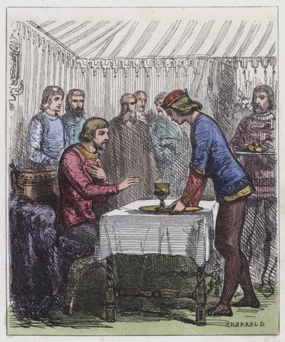 Il Principe Nero e il Re di Francia da English School