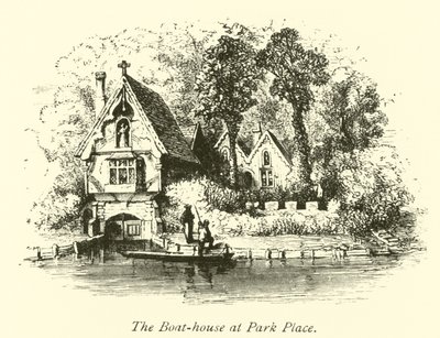 La rimessa delle barche a Park Place da English School