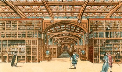 La Biblioteca Bodleiana, Oxford da English School