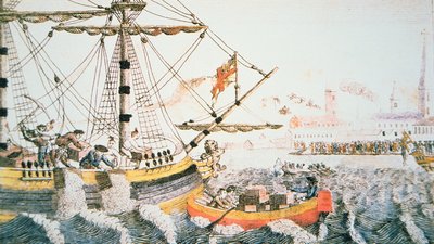 Il Boston Tea Party da English School