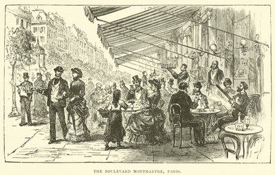 Il Boulevard Montmartre, Parigi da English School