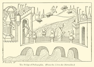 Il ponte di Pulisanghin (incisione) da English School