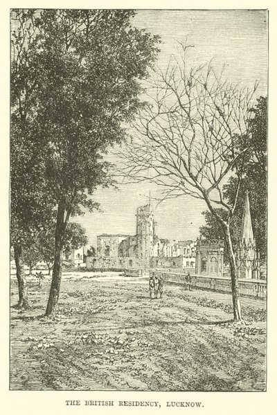 La Residenza Britannica, Lucknow da English School