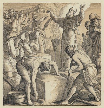 La costruzione del secondo tempio da English School
