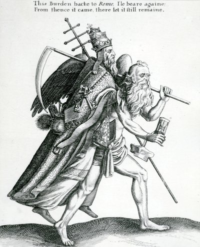 Il Peso torna a Roma? circa 1641 da English School