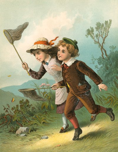 La caccia alla farfalla da English School