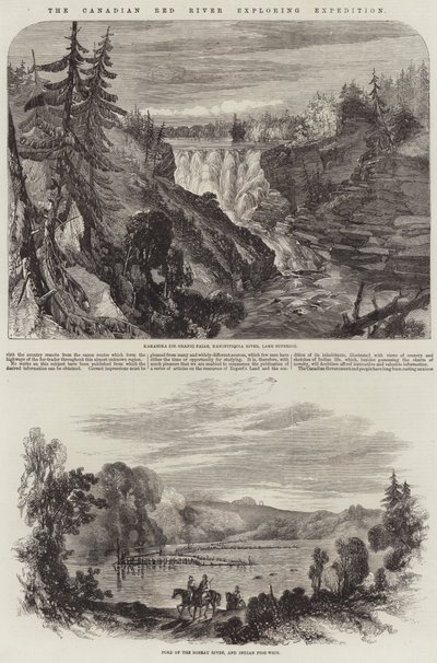 Spedizione di Esplorazione del Fiume Rosso Canadese da English School