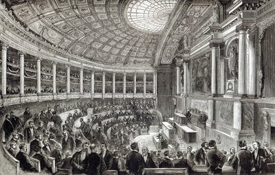 La Camera dei Deputati, Parigi, da 
