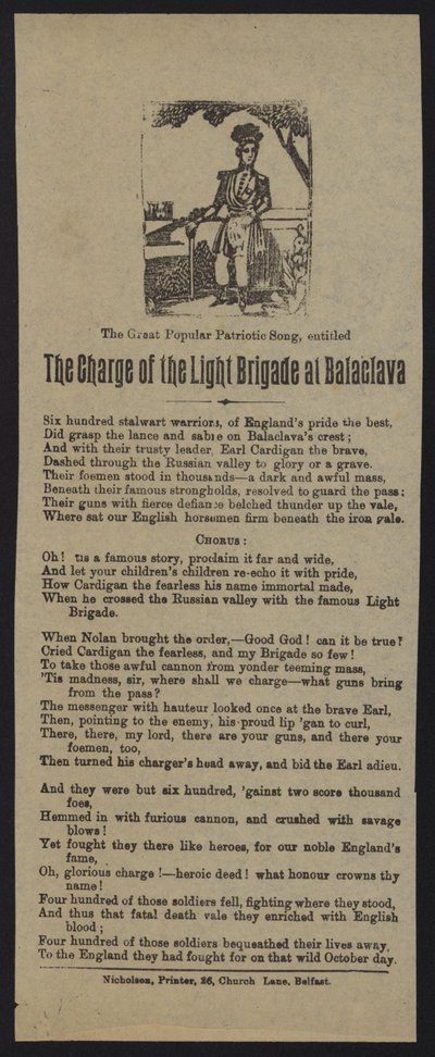 La carica della brigata leggera a Balaclava da English School