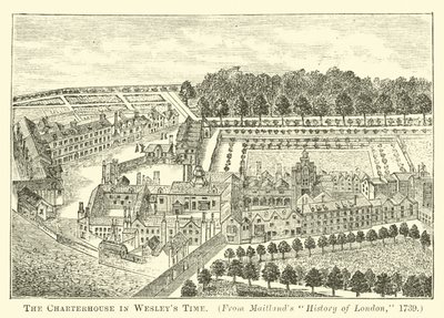 La Charterhouse ai tempi di Wesley da English School