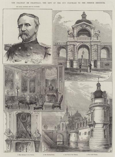 Il castello di Chantilly, il dono del Duca d