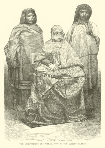 La capotribù di Mohilla, una delle Isole Comore da English School