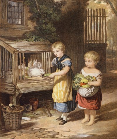 I bambini e i loro conigli da English School