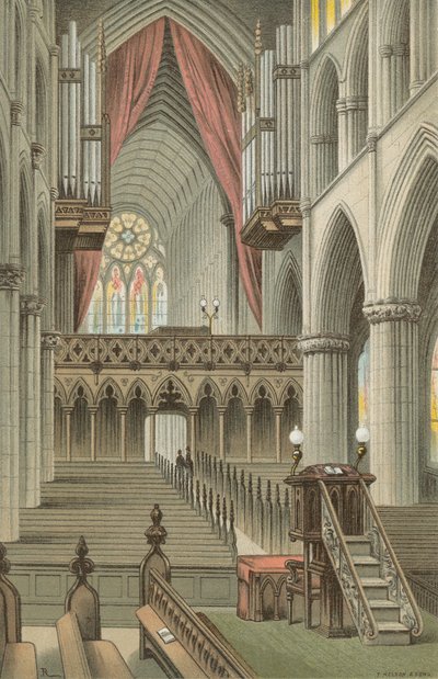Il Coro, Cattedrale di Glasgow da English School