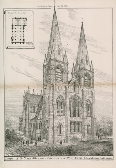 Chiesa di Santa Maria a Woolwich da English School