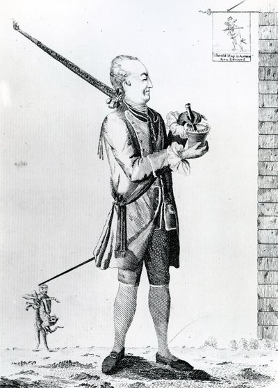 Il Maccherone Chimico, pubblicato da G. Terry, 1772 da English School