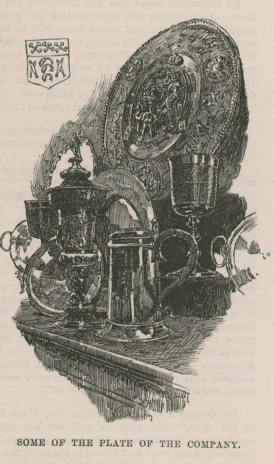 Le gilde cittadine: La compagnia dei Fishmongers: Alcuni dei piatti della compagnia da English School