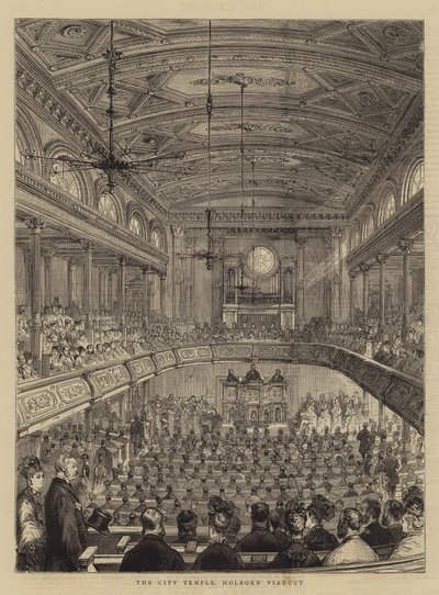 Il Tempio della Città, Viadotto di Holborn da English School