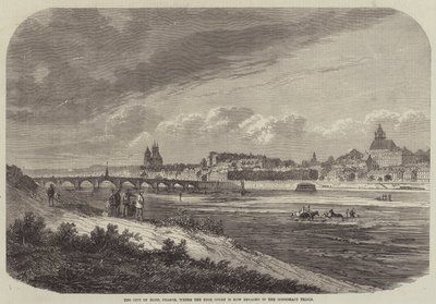 La città di Blois, Francia, dove l